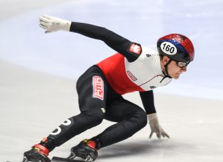 Po pierwsze podium na krótkim torze