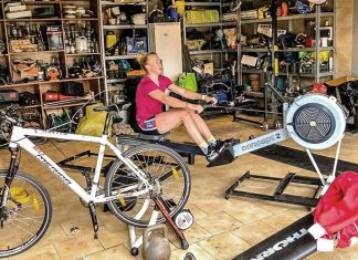 Agnieszka Kobus-Zawojska trenuje podczas kwarantanny