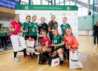 Szczypiornistki AZS AWF ze złotem MP juniorek