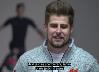 Saneczkarz z Narodowej Reprezentacji Akademickiej