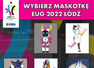 Wybieramy maskotkę EUG 2022 Łódź!