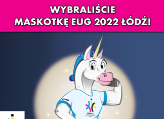 Jednorożec maskotką EUG 2022!