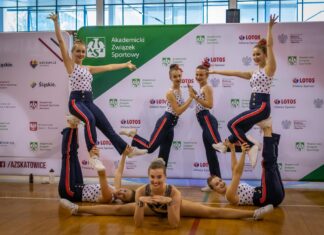 Medycy z Gdańska najlepsi w AMP w aerobiku sportowym