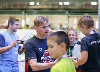 Pływali na medal pod okiem złotego Radosława Kawęckiego