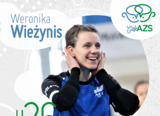 Cafe AZS #26 – liderka na bramce