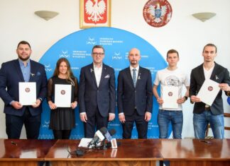 Cztery asy AZS UWM Olsztyn