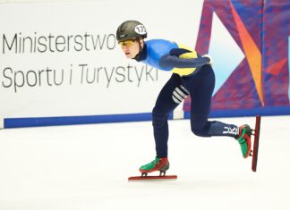 Reprezentanci Ukrainy w short tracku trenują w AZS Politechniki Opolskiej