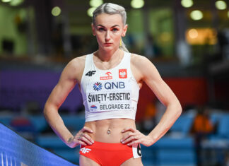 Justyna Święty-Ersetic tuż za podium