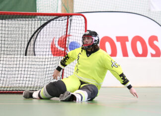 W unihokeju bramkarze nie mają lekko