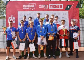 ALK w Warszawie i Akademia Kaliska najlepsze w AMP w tenisie w Sopocie