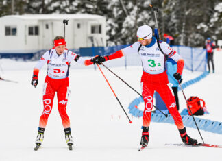 Biathlonowa sztafeta mieszana na siódmym miejscu w Lake Placid