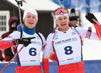 Wojciech Filip czwarty w biathlonowym biegu pościgowym, ale szczęśliwy z medalu przyjaciela!