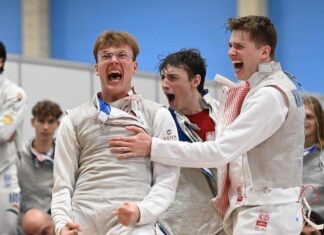 Pięć medali szermierzy AZS na juniorskich ME