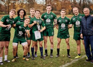 AWF Warszawa mierzy wysoko w AME w rugby 7 w Lizbonie