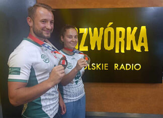 Ola Sulisz i Adam Dudek po AME w rugby 7