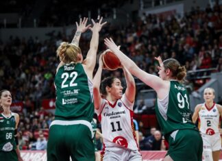 Porażka na pożegnanie z Euroligą