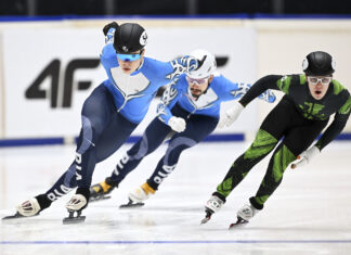 Felix Pigeon z trzema medalami MP w short tracku w Gdańsku!