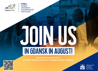 Zostań wolontariuszem Akademickich Mistrzostw Świata