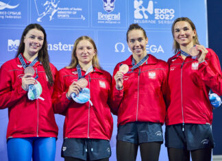 Brązowy medal polskiej sztafety