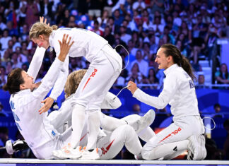 Horror, thriller? Piękna historia zakończona medalem! Szpadzistki AZS dały Polsce kolejny krążek na IO w Paryżu!