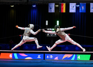 Floret zdobył dwa medale