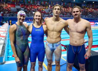 Ósme miejsce sztafety mieszanej 4×100 m stylem zmiennym