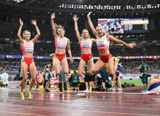 Sztafeta kobiet 4×400 m piąta na zakończenie mistrzostw świata