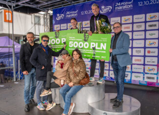 Studenci i wykładowcy na trasie LOTTO Poznań Maratonu