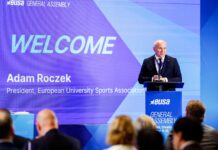 Adam Roczek kończy misję i zostaje honorowym prezydentem EUSA