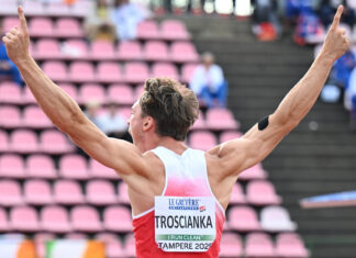 Hubert Trościanka wschodzącą gwiazdą europejskiej lekkiej atletyki