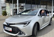 Odjechał rywalom i znów pojechał Toyotą