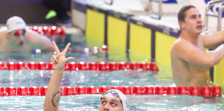 Złoty dublet Mateusza Chowańca na zakończenie MP w pływaniu
