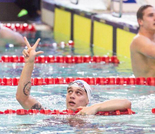 Złoty dublet Mateusza Chowańca na zakończenie MP w pływaniu