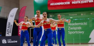 Kraków ponownie stolicą akademickiego aerobiku sportowego. Triumf AKF Kraków podczas AMP