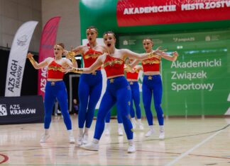 Kraków ponownie stolicą akademickiego aerobiku sportowego. Triumf AKF Kraków podczas AMP