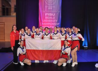 Polskie cheerleaderki akademickimi wicemistrzyniami świata! Wielki sukces w Goteborgu!