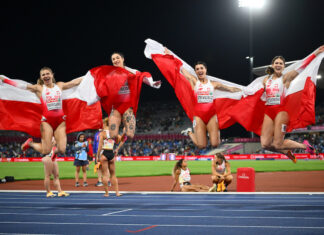 Polskie sprinterki z brązowym medalem w sztafecie 4×100 m