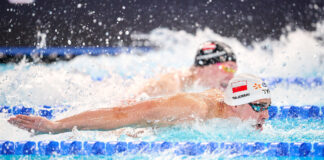 Jakub Majerski siódmy na 100 m stylem motylkowym