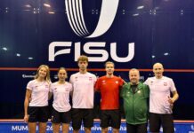 Pięcioro Polaków walczyło Mumbaju. Leon Krysiak najwyżej w AMŚ w squashu, drużyna na 7. pozycji!