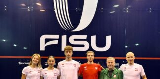 Pięcioro Polaków walczyło Mumbaju. Leon Krysiak najwyżej w AMŚ w squashu, drużyna na 7. pozycji!